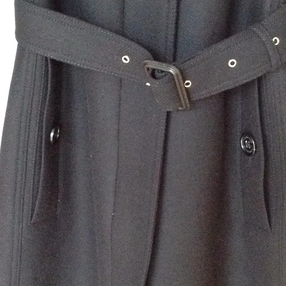 Burberry "Gibbsmoores" long wool coat - Picture 2 of 6